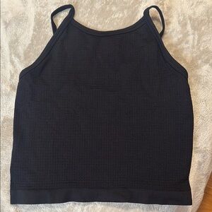 Black Sleeveless Top